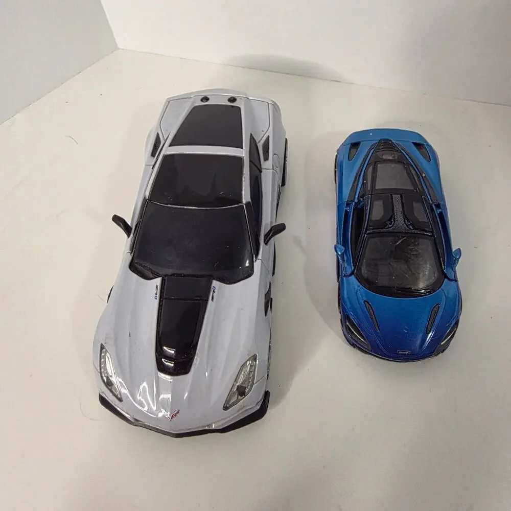 Sharper Image Corvette ZR1 RC Kinsmart McLaren 720S Car Lot Untested
